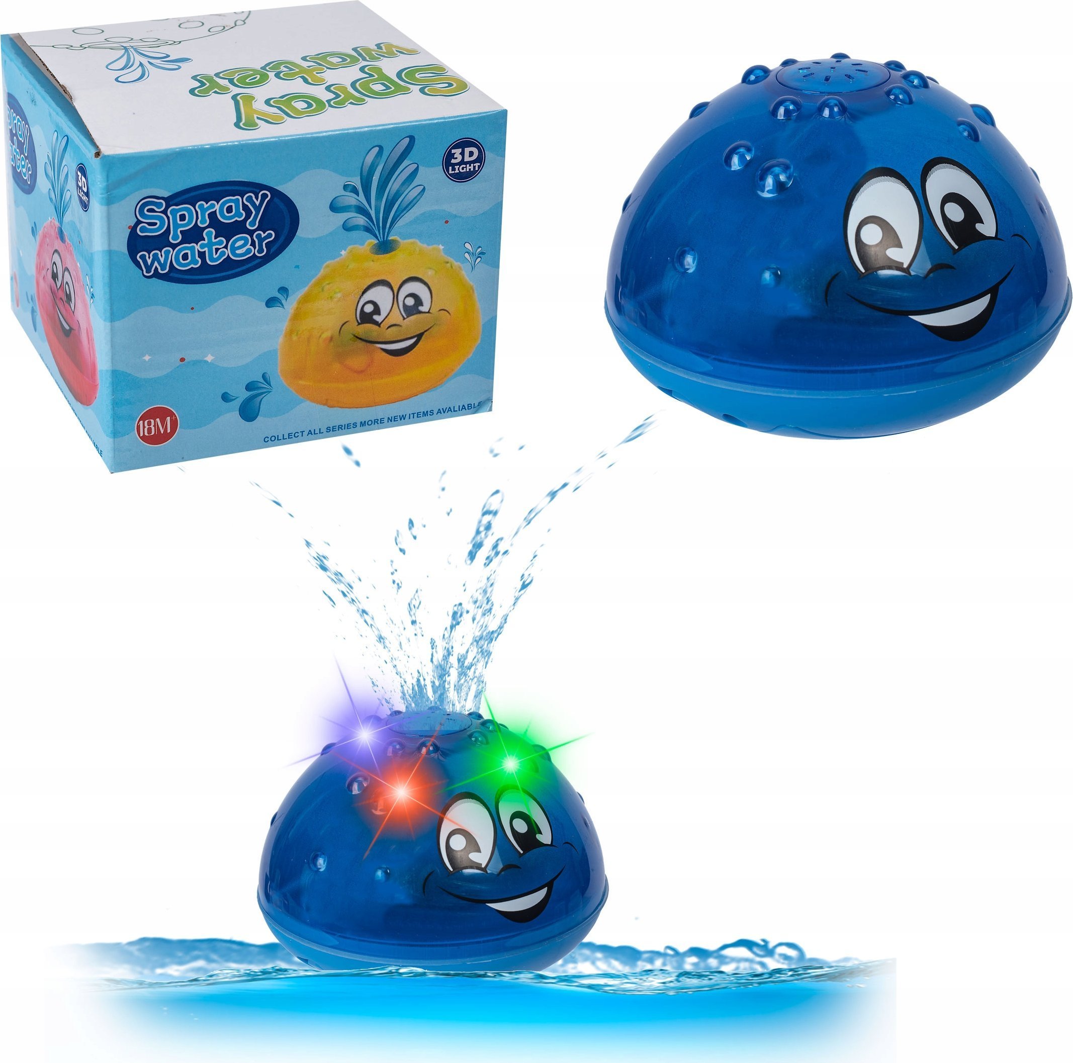 LeanToys ﻿Syrenka Do Kąpieli Nakręcana Do Wody Pływająca Turkusowa Różowa Lalka MIX