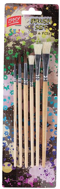 Easy Zestaw pÄ™dzelkĂłw School 837895