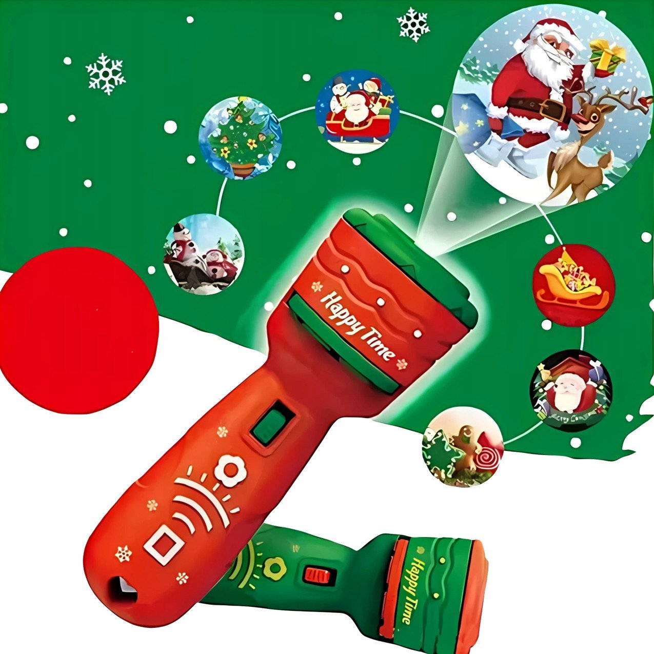 Projektor latarka dla dzieci ÅwiÄteczny MikoÅajki 3 lata +