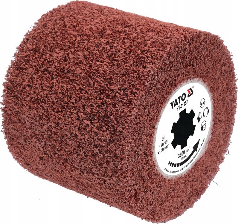 YT.BRUSH FOR SATIN MACHINE P120 (NON-WOVEN)