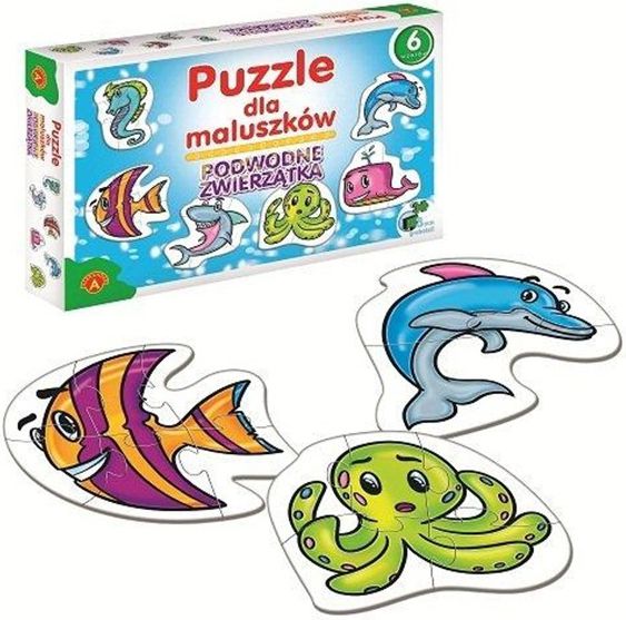 Alexander ALEXANDER Puzzle dla Maluszków Podwodne - 0536