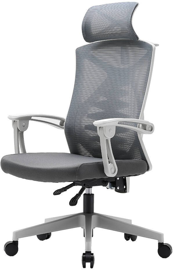 Krzesło biurowe Angel Spino Szare