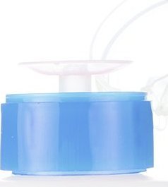 Cosmetics Zone Dozownik, pojemnik z pompką - niebieski