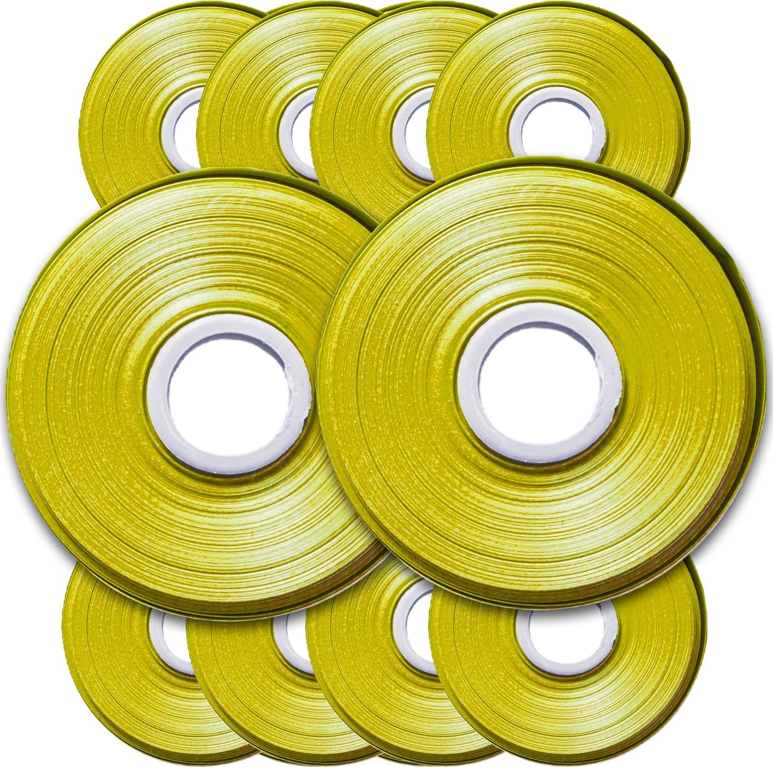 Zestaw 10x Taśma do zszywacza Heckermann HM-8105 Żółta