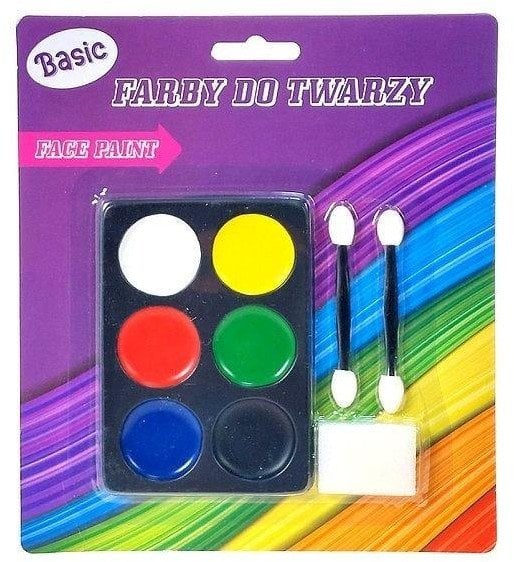 Farby do malowania twarzy