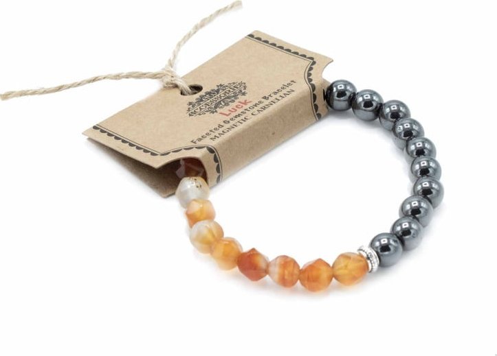 Lovrin Bransoletka z fasetowanych kamieni - Szczęście