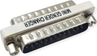 Value VALUE Mini Gender Changer, DSUB 25pin. M/M
