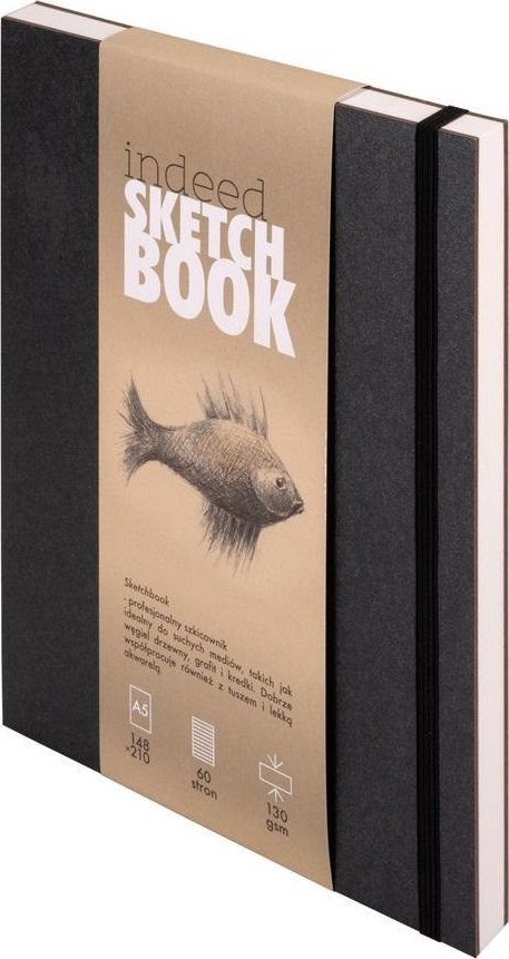 Szkicownik Indeed Sketch Notebook A5 czarny
