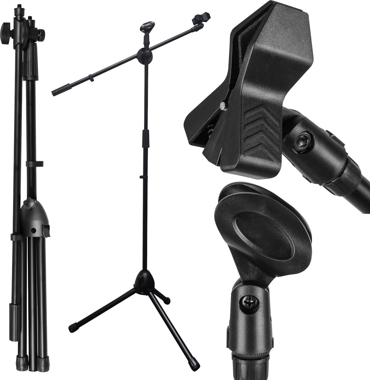 MOZOS SM803-PRO Statyw mikrofonowy stojak studyjny