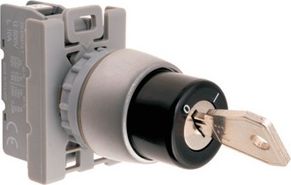 Spamel Przycisk pokrętny 2 położeniowy klucz 22mm 1Z bez samopowrotu (SP22-SAV-10.)