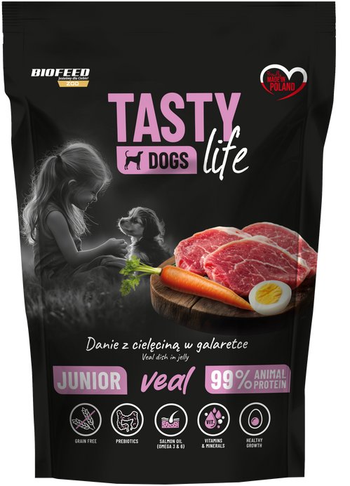 Tasty Dogs Life Danio cielęce w galaretce 150g