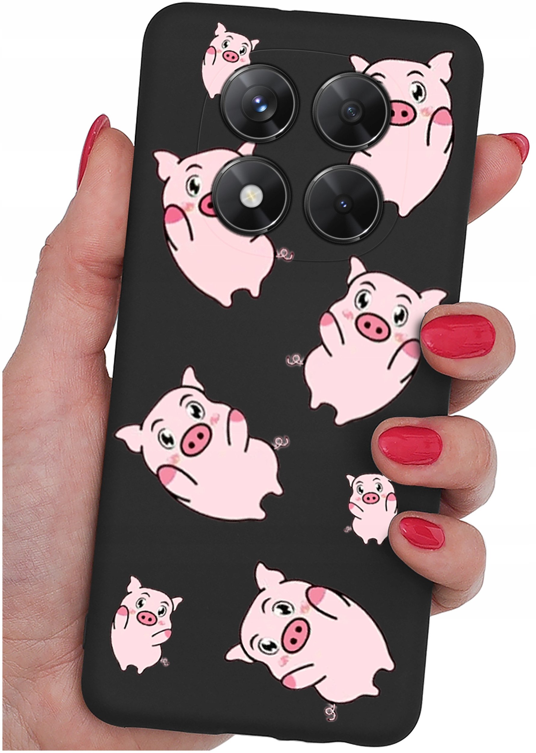 ETUI do Xiaomi Redmi Note 14 Pro 5G | WZORY | SILIKONOWE MATT CASE