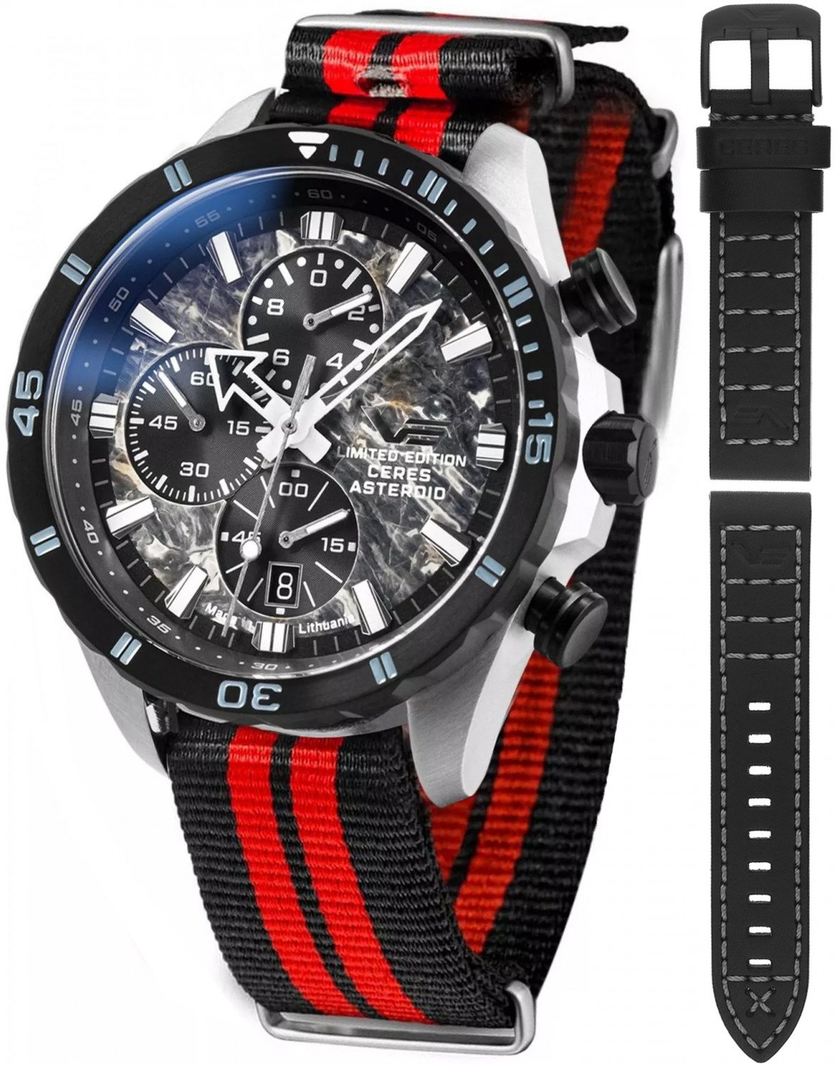 Zegarek męski Vostok Europe 6S10-320E693N czarny