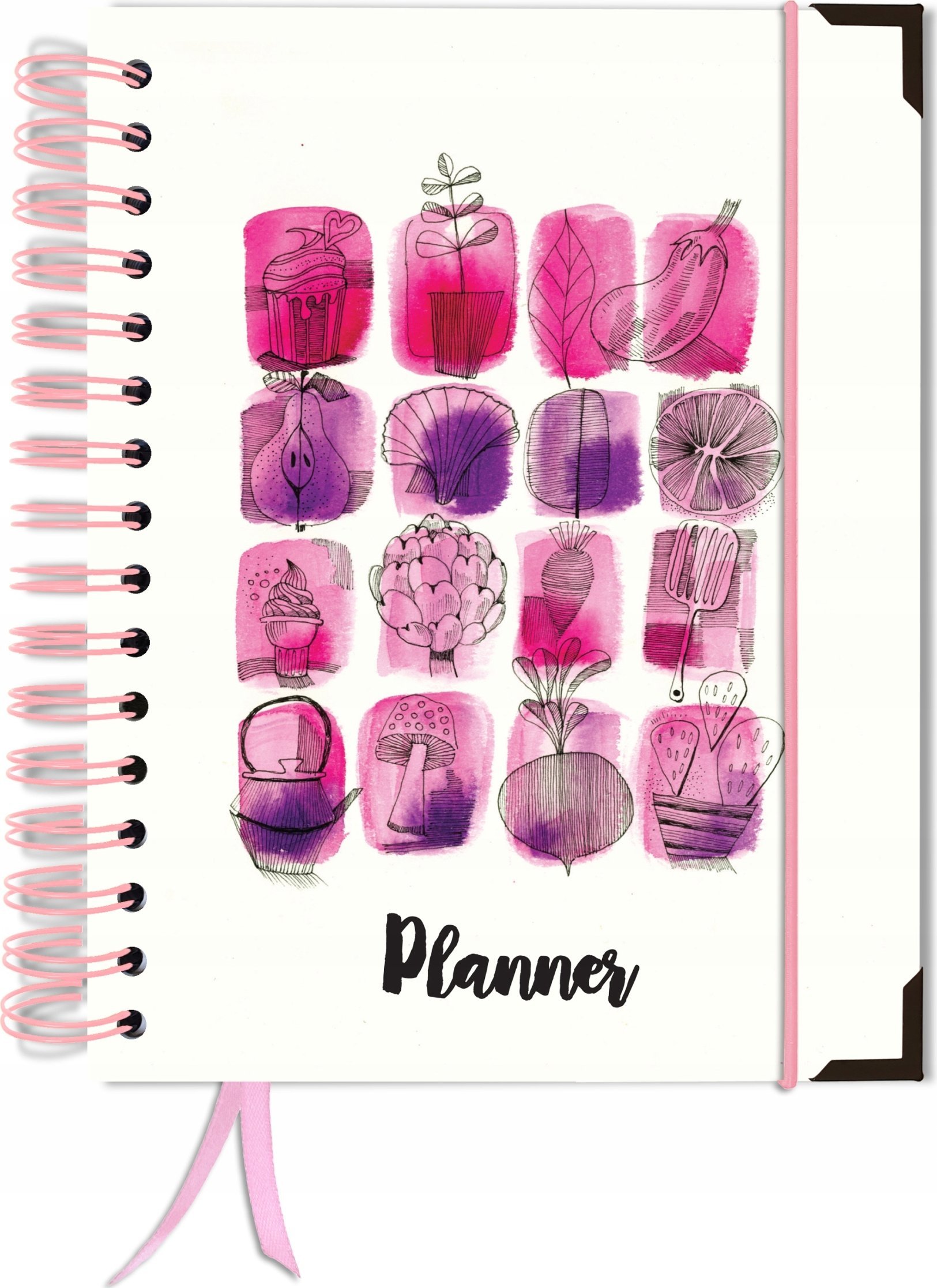 TadaPlanner Kalendarz terminarz bez dat planer książkowy A5+