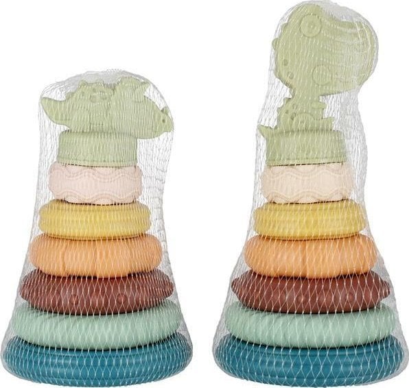 BamBam Piramidka edukacyjna pastel mix BAM BAM