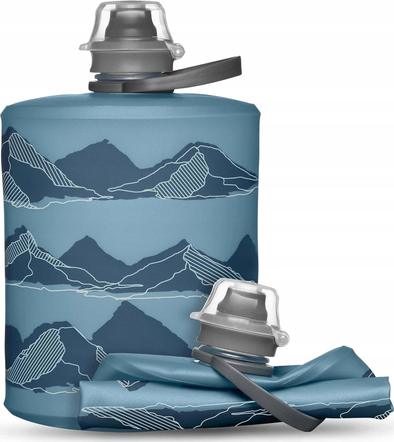 HydraPak Stow Mountain 500ml, Tahoe Blue