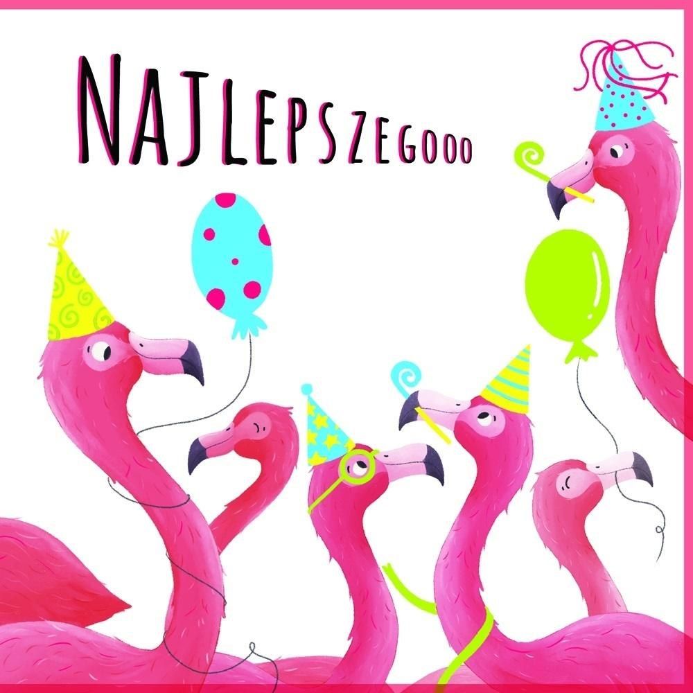 HENRY Karnet KW Neon Tłoczony flaming