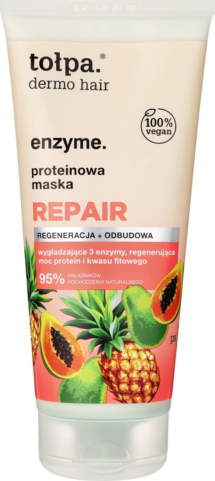 Tołpa TOŁPA Dermo Hair Enzyme Proteinowa maska do włosów Repair 200 ml
