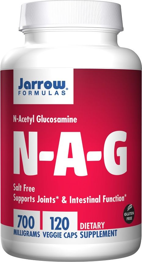 JARROW FORMULAS Jarrow Formulas - N-A-G (N-Acetylo-D-Glukozamina), 120 vkaps