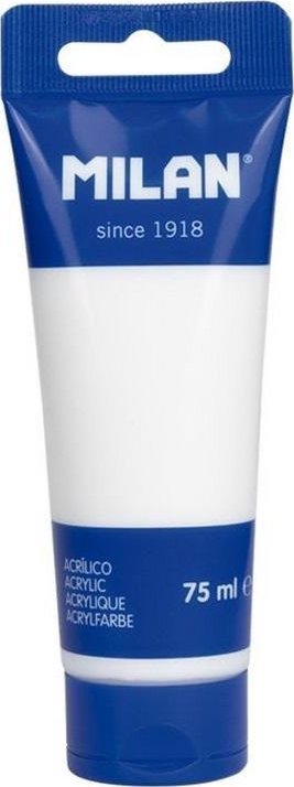 Farba akrylowa w tubce 75 ml biel arktyczna MILAN