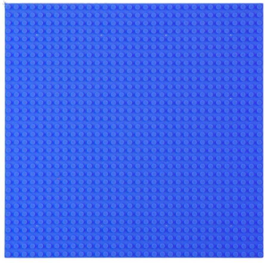 Płyta Plansza Konstrukcyjna Do Klocków Budowania Granatowa 40x40cm