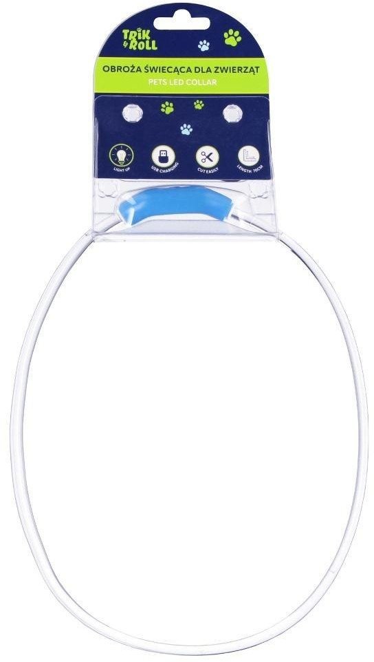 Obroża świecąca LED USD 55cm