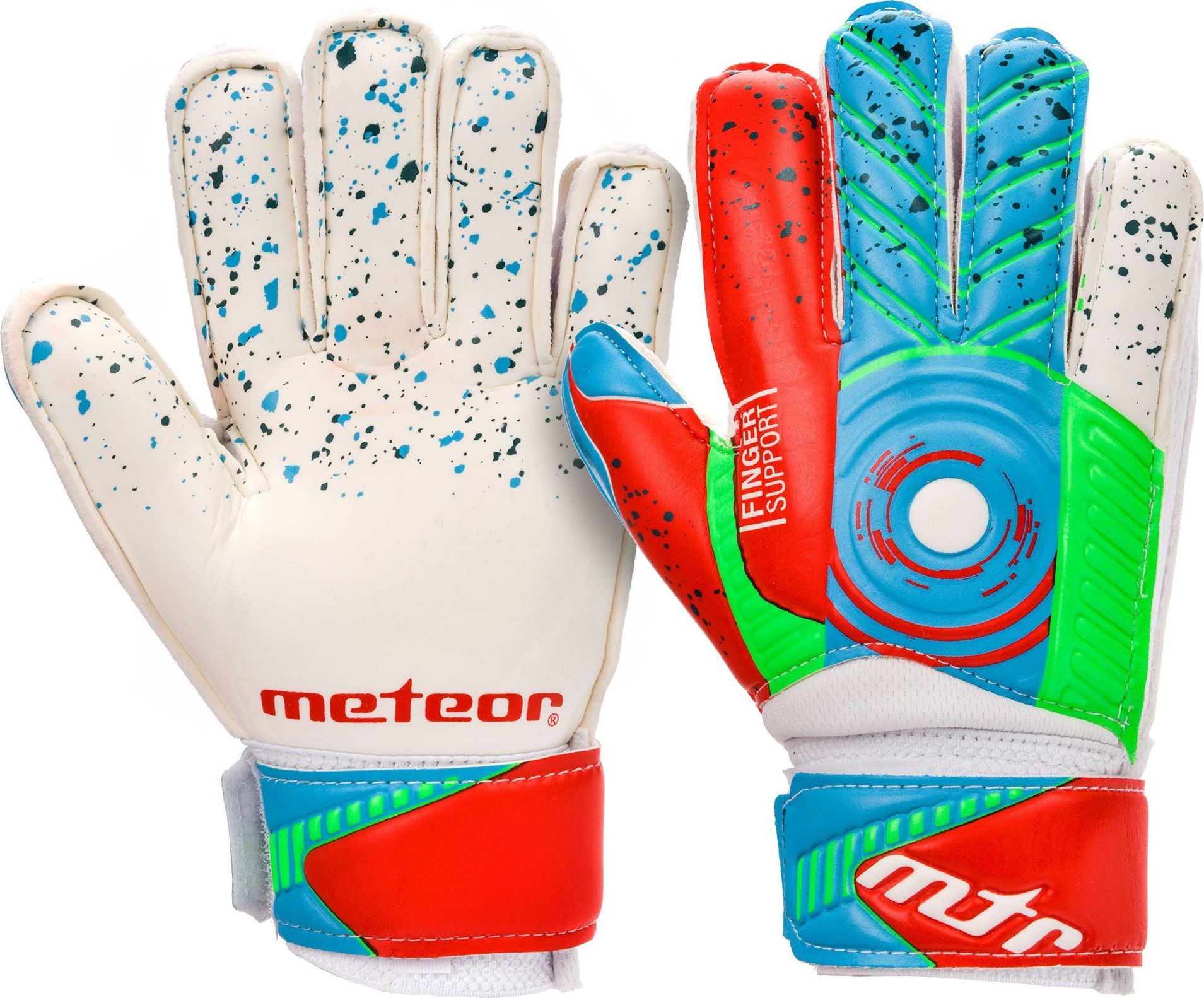 Meteor RĘKAWICE BRAMKARSKIE METEOR DEFENCE WHITE rozmiar 9