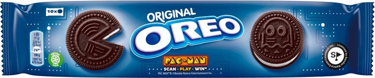 Oreo Oreo Original Ciastka kakaowe z nadzieniem o smaku waniliowym 110 g (10 sztuk)