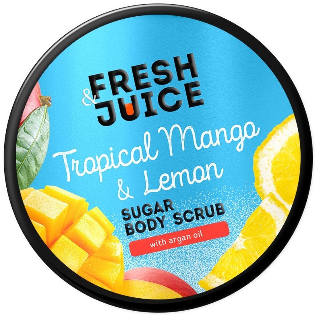 ELFA PHARM Fresh juice cukrowy peeling do ciała tropikalne mango i cytryna 200ml