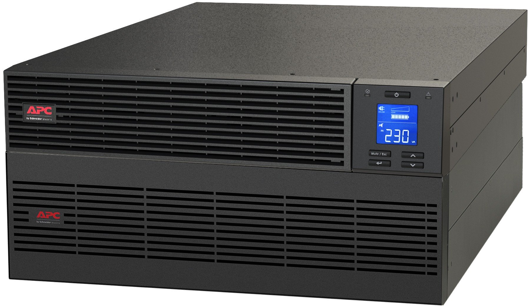 APC Easy UPS SRV SRV6KRILRK - USV (Rack - einbaufahig) - Wechselstrom 220-240 V - 6000 Watt - 6000 VA - 1-phasig - USB, RS-232 - Ausgangsanschlusse: 1