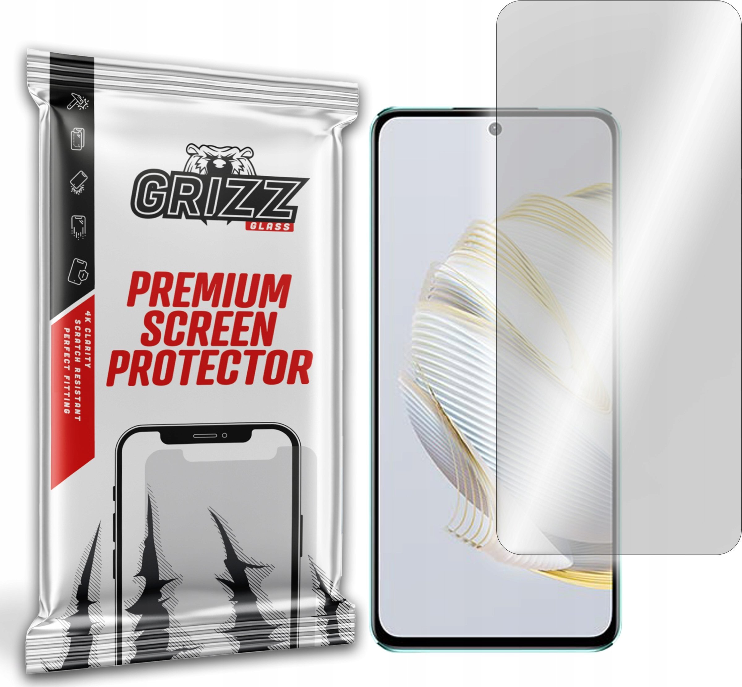 GrizzGlass Szkło hybrydowe Grizz Huawei nova 10 SE