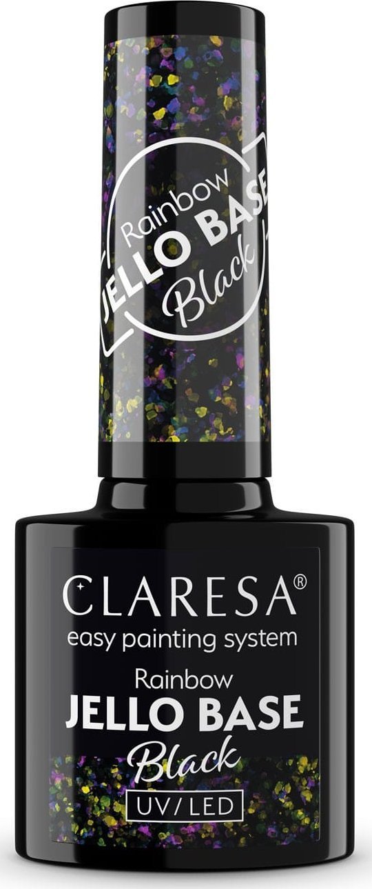 Claresa CLARESA Rainbow Baza hybrydowa - Jello Base Black