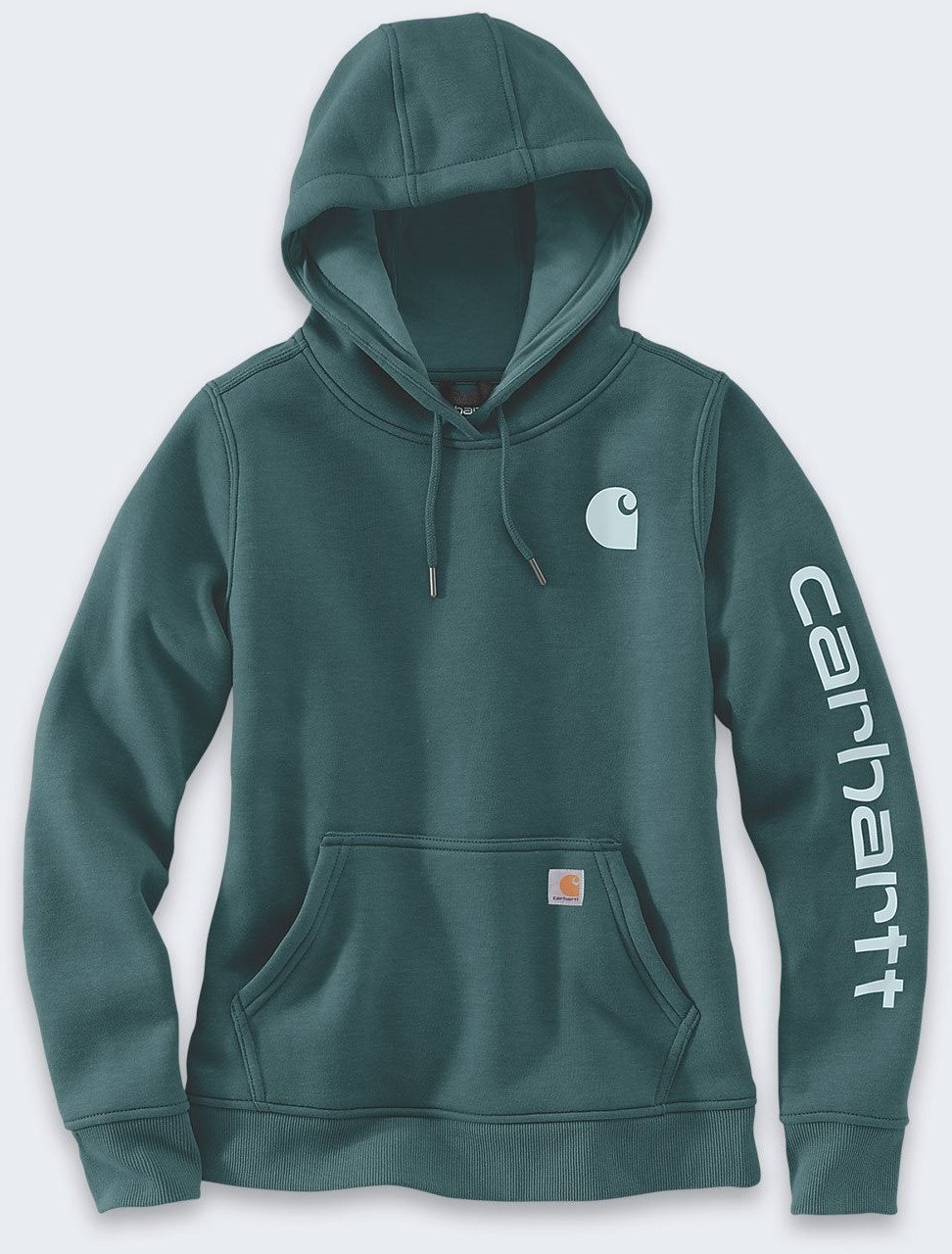 Bluza Carhartt Iconic Clarksburg Logo Greenstone