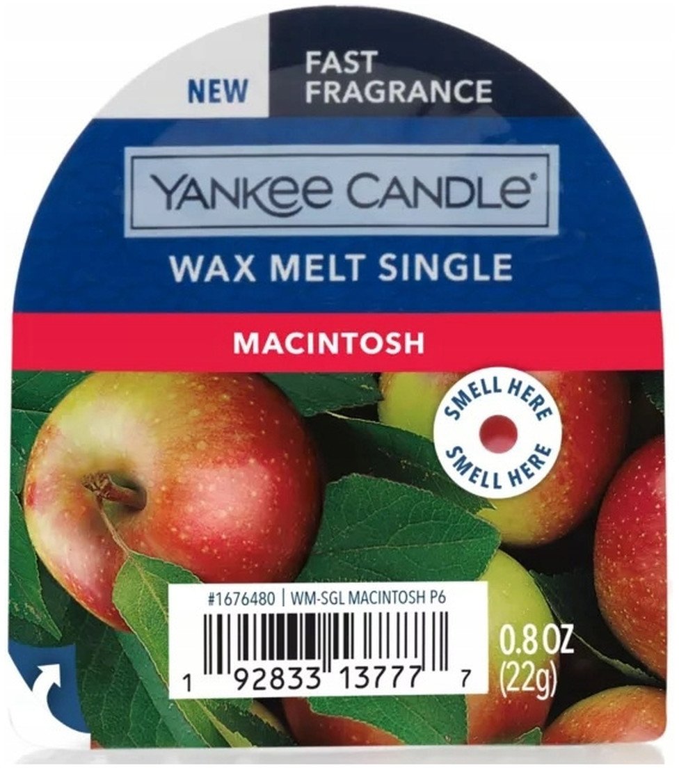 Yankee Candle Wosk zapachowy Macintosh 22g