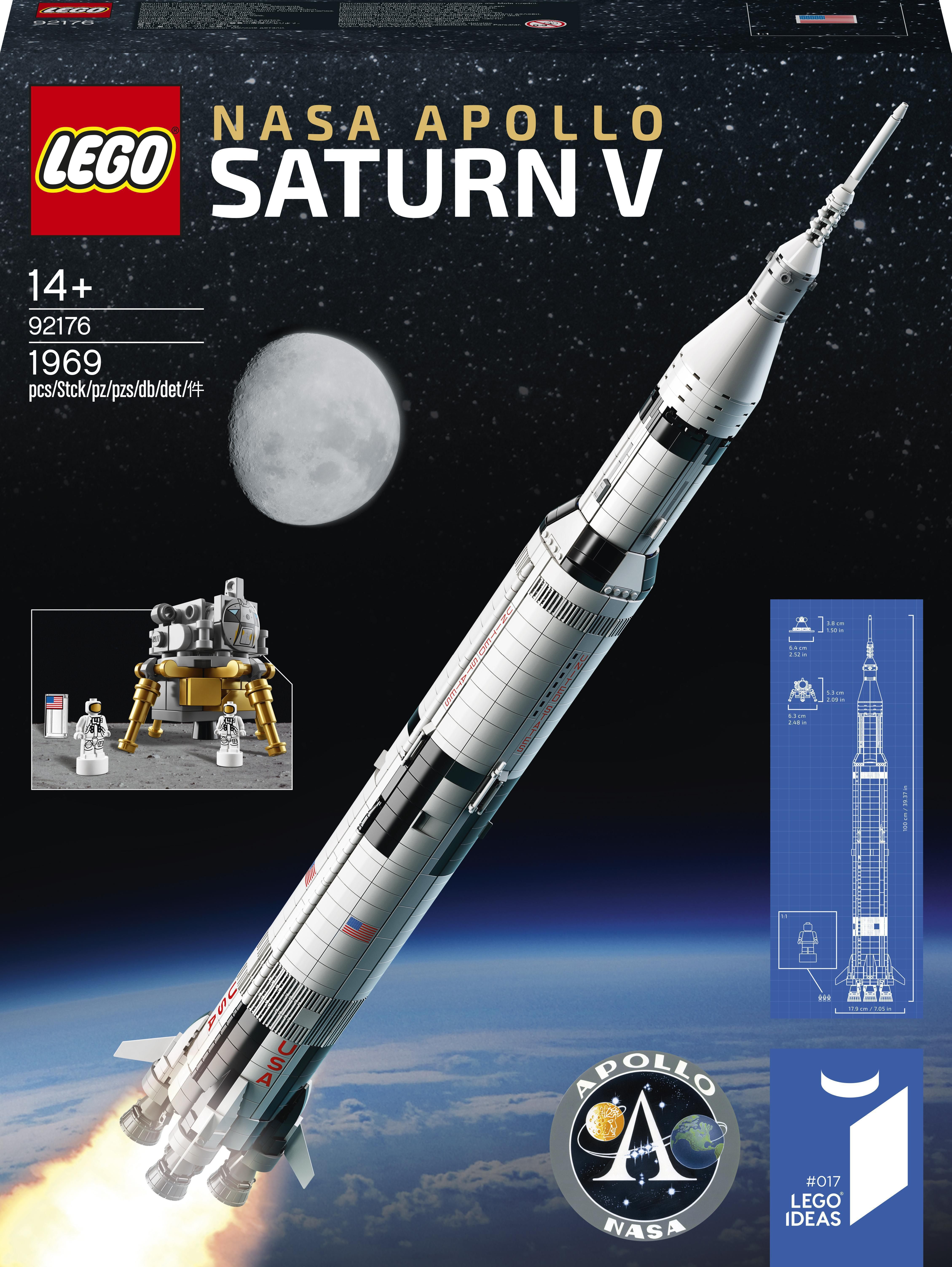 LEGO Ideas Rakieta Nasa Apollo Saturn V (21309)