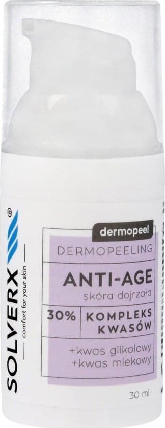 Solverx SOLVERX DERMOPEEL peeling 30% kwas glikolowy 30ml