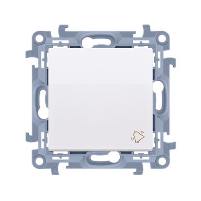 Kontakt-Simon Przycisk dzwonek biały 10AX (CD1.01/11)