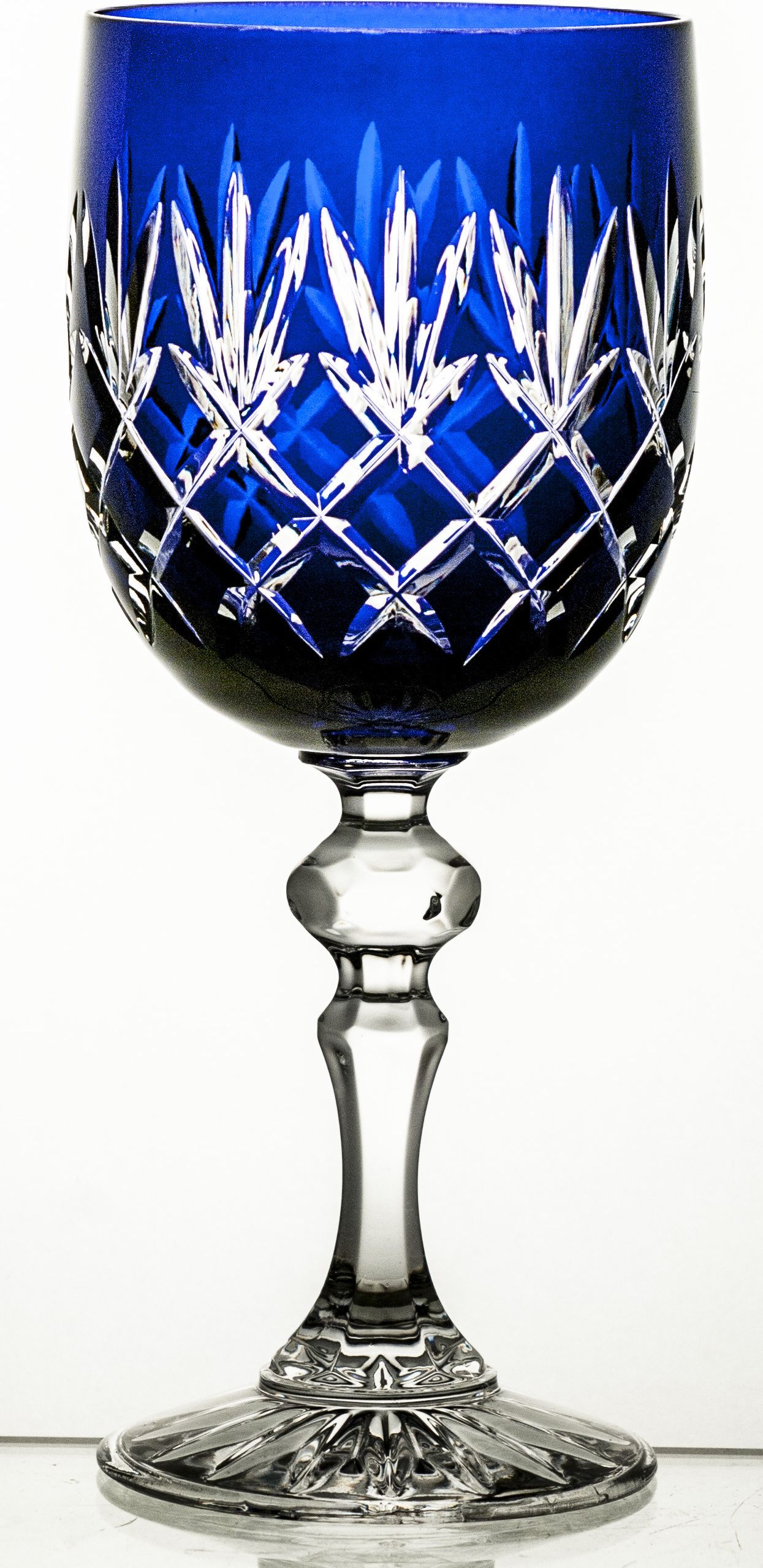 Crystal Julia Kieliszki kolorowe do wina kryształowe 6 sztuk