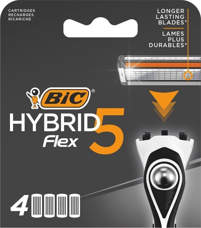 Bic bic wkłady do maszynki flex 5 4 szt