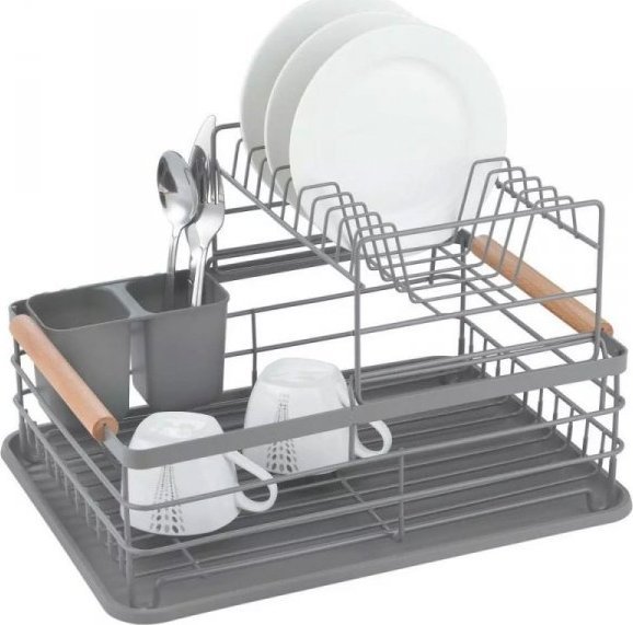 KingHoff SUSZARKA DO NACZYŃ DWUPOZIOMOWA 43 X 32 X 27CM KINGHOFF KH-1797