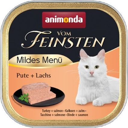 Animonda Kot v.feinsten mildes menu indyk, łosoś tacka/32 100g