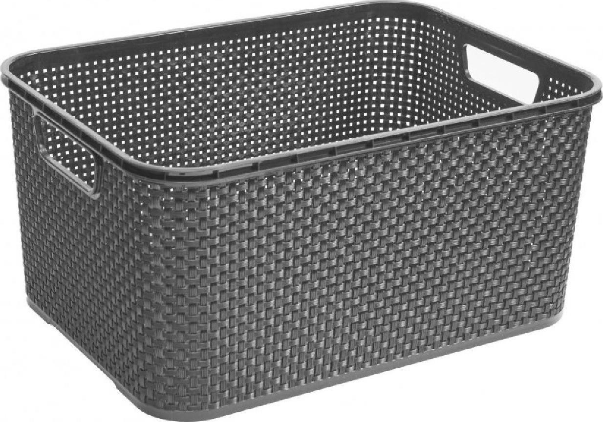 Branq Koszyk rattanowy 19L BranQ antracyt