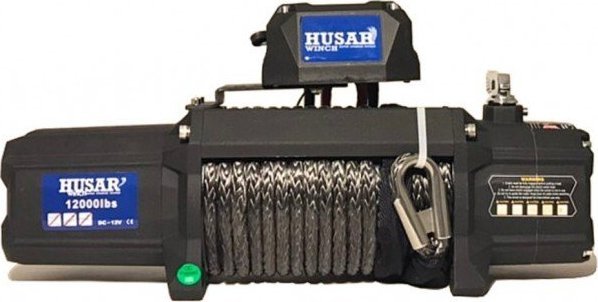 Husar Wyciągarka elektryczna BST 12000 Lbs lina syntetyczna (Napięcie 24 V)