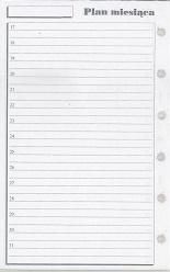 Antra Wkład do organizera K Plan miesiąca (270080)
