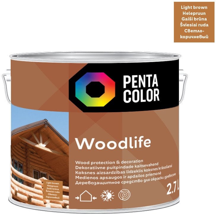 IMPREGNATOR WOODLIFE HAZEL 2,7 L