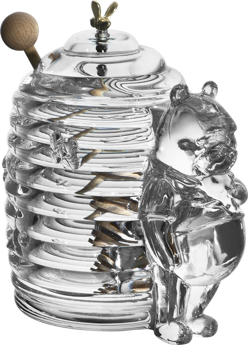 Bohemia Kryształowy pojemnik na miód 350 ml Niedźwiadek Bohemia 69710