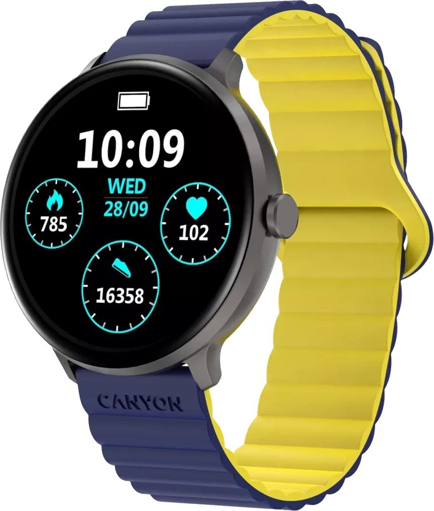Canyon smartwatch Jacky SW-69, blue/yellow