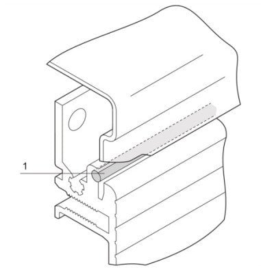 Sznur uszczelniający do paneli bocznych SCHROFF PropacPRO EMC