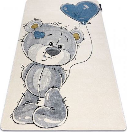 Dywany Łuszczów Dywan PETIT TEDDY BEAR miś, niedźwiadek krem, 200x290 cm