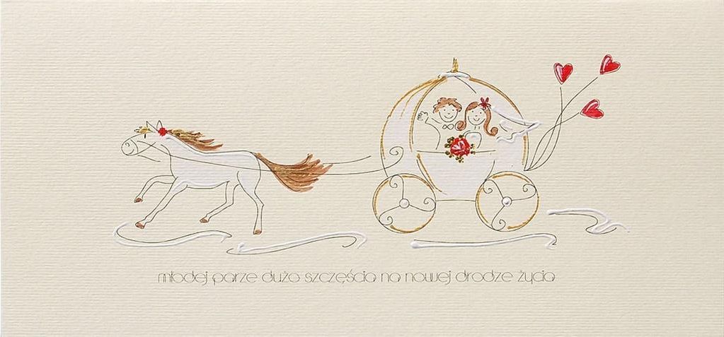 MAK Karnet Ślub DL SDU01 - Karoca